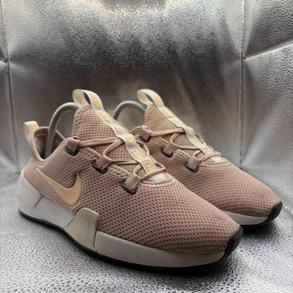 Size 7.5 Nike Ashin Modern Particle Beige Mesh Womens Running Shoes AJ8799-201